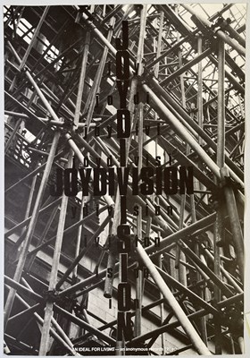 Lot 498 - JOY DIVISION IDEAL FOR LIVING POSTER.