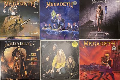 Lot 199 - MEGADETH LP PACK