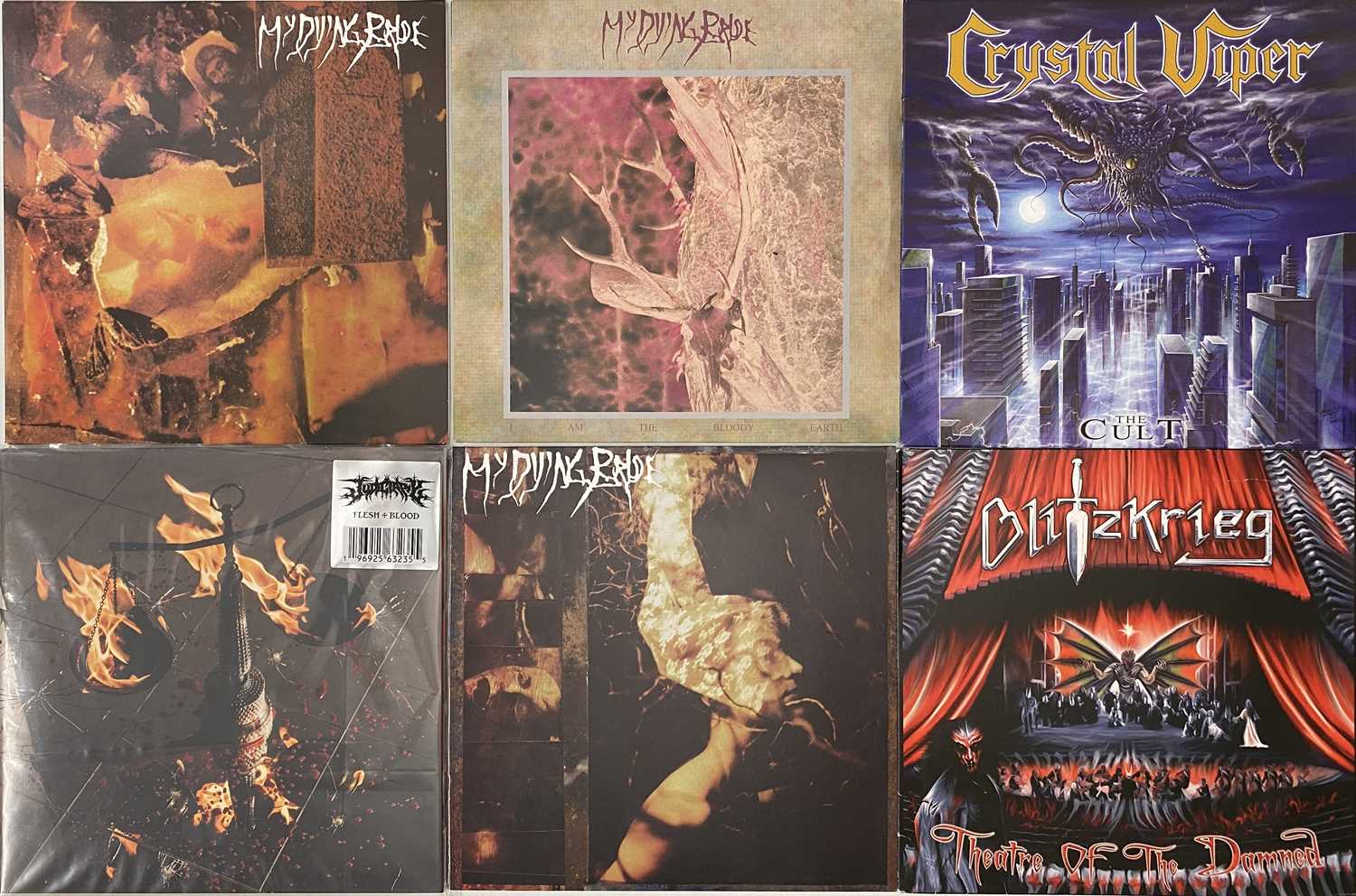 Lot 201 - POWER METAL AND RELATED LP COLLECTION