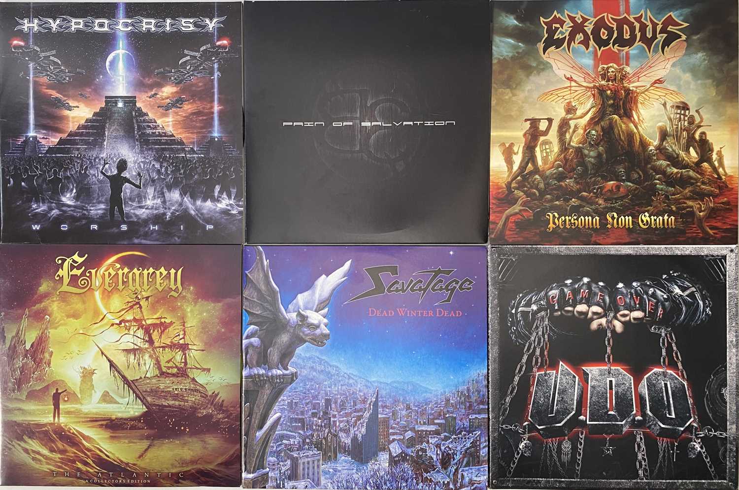 Powermetal Res Lot 202 - POWER METAL AND RELATED LP COLLECTION