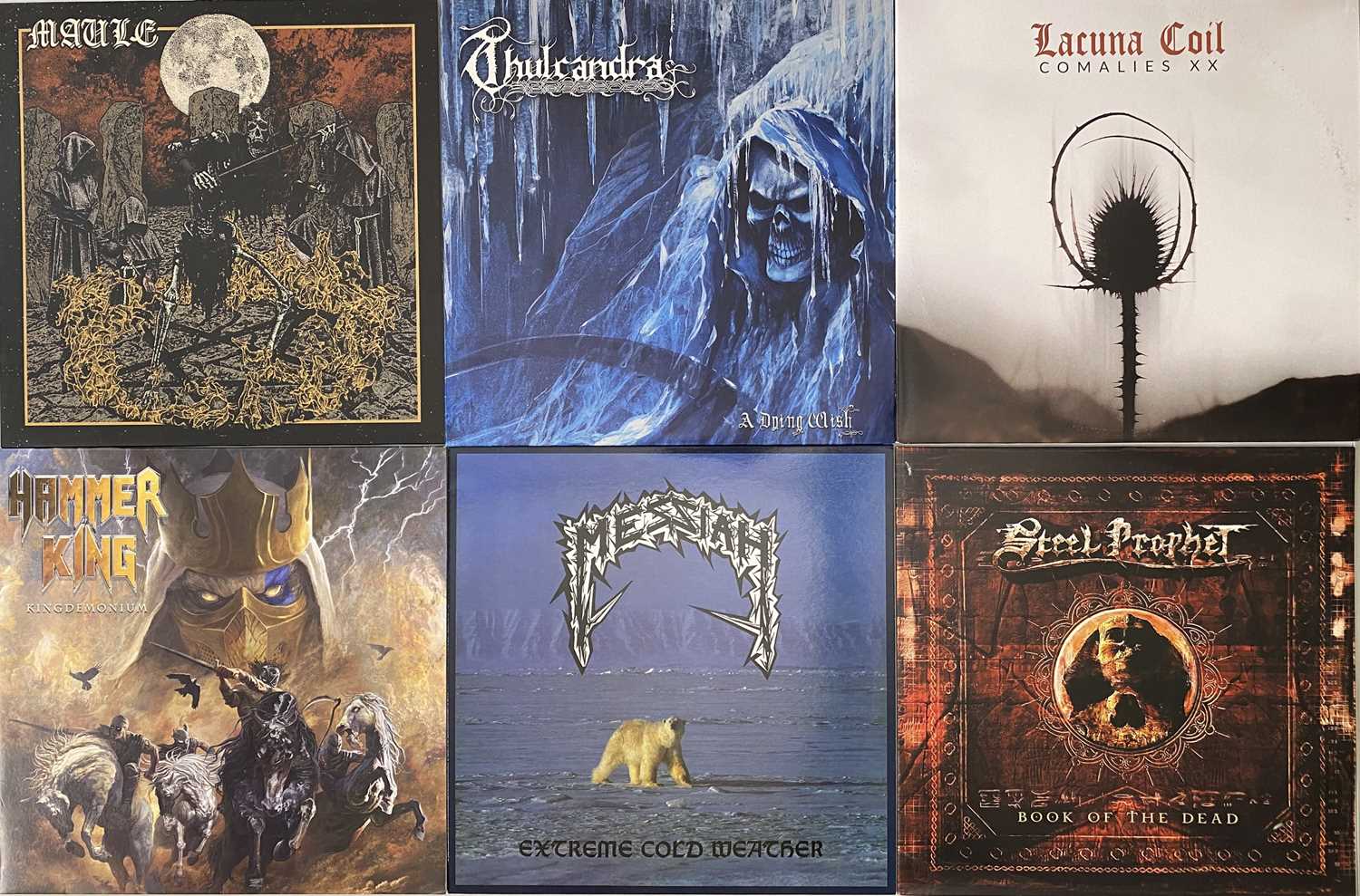 Powermetal Res Lot 203 - POWER METAL AND RELATED LP COLLECTION