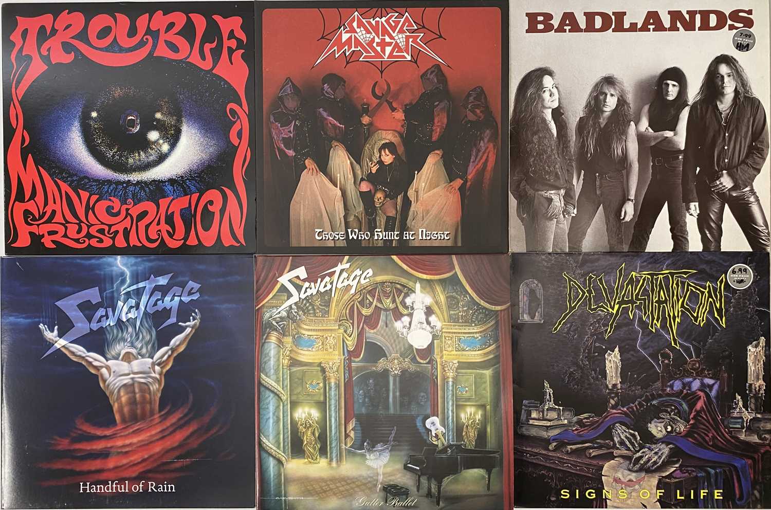 Powermetal Res Lot 206 - POWER METAL AND RELATED LP COLLECTION
