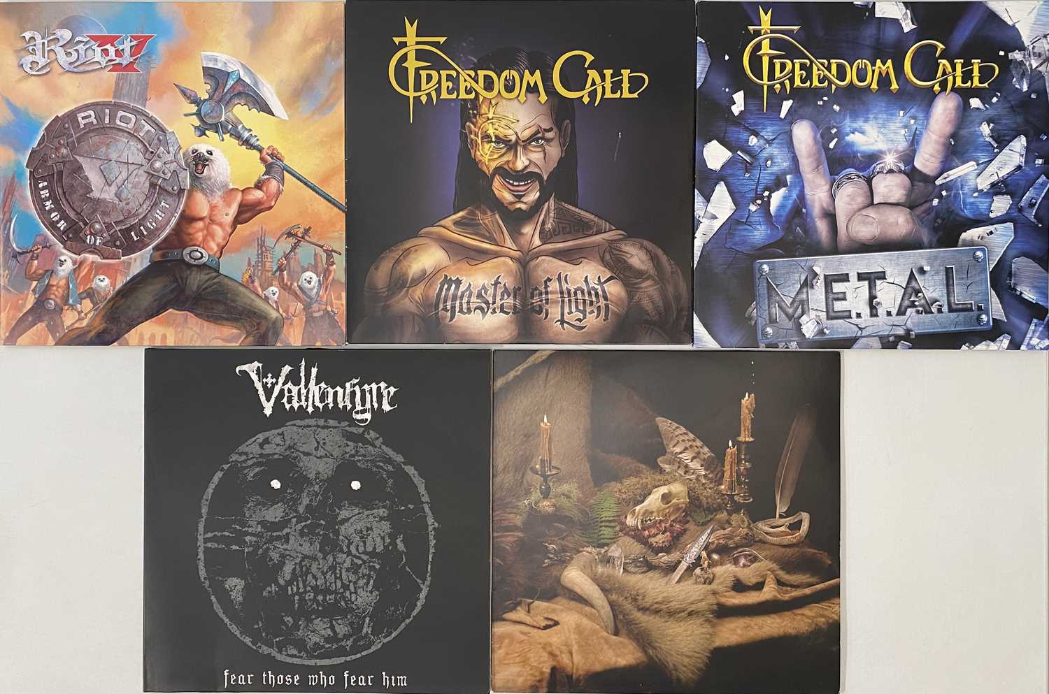 Lot 207 - POWER METAL AND RELATED LP COLLECTION