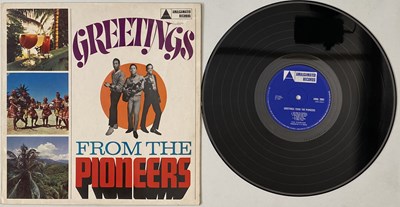 Lot 162 - THE PIONEERS - GREETINGS FROM THE PIONEERS LP (ORIGINAL UK COPY - AMALGAMATED RECORDS AMGL 2003)