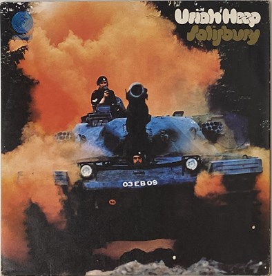 Lot 167 - URIAH HEEP - SALISBURY LP (ORIGINAL UK COPY - VERTIGO SWIRL 6360 028)