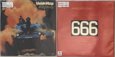 Lot 168 - APHRODITE'S CHILD / URIAH HEEP - LP PACK