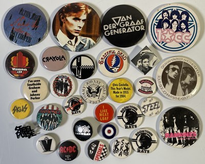 Lot 120 - PUNK AND TWO-TONE BADGE COLLECTION.