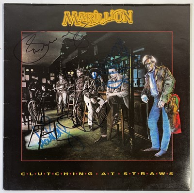 Lot 289 - MARILLION - A SIGNED LP.