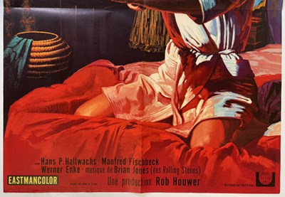Lot 413 - ROLLING STONES INTEREST - ORIGINAL DEGREE OF MURDER (1967) FILM POSTER.
