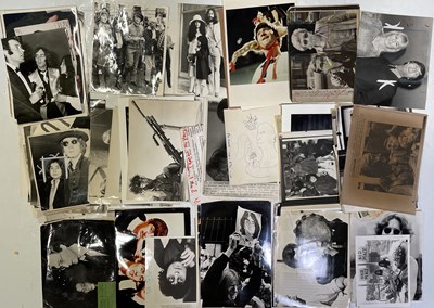 Lot 317 - JOHN LENNON - LARGE ARCHIVE OF ORIGINAL PRESS PHOTOGRAPHS.