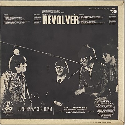 Lot 12 - THE BEATLES - REVOLVER LP (ORIGINAL WITHDRAWN 606-1 MIX COPY - PMC 7009)