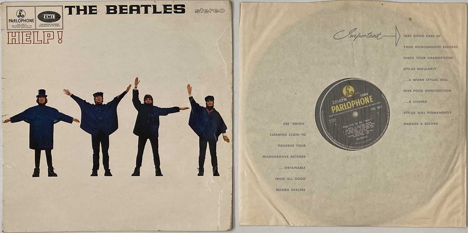 Help Lp Lot 15 - THE BEATLES - HELP! LP (ORIGINAL UK STEREO