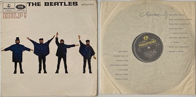 Lot 15 - THE BEATLES - HELP! LP (ORIGINAL UK STEREO COPY - PCS 3071)