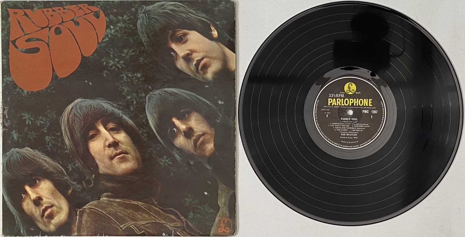 Lot 16 - THE BEATLES - RUBBER SOUL LP (ORIGINAL UK