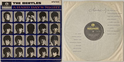 Lot 18 - THE BEATLES - A HARD DAY'S NIGHT LP (ORIGINAL UK STEREO COPY - PCS 3058)