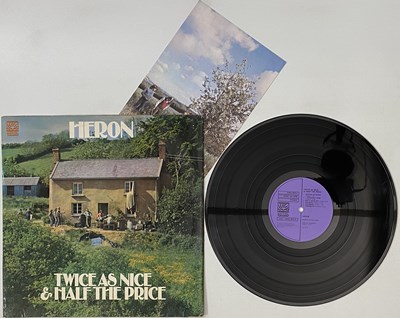 Lot 227 - HERON - TWICE AS NICE & HALF THE PRICE LP (UK STEREO ORIGINAL - DNLS.3025)