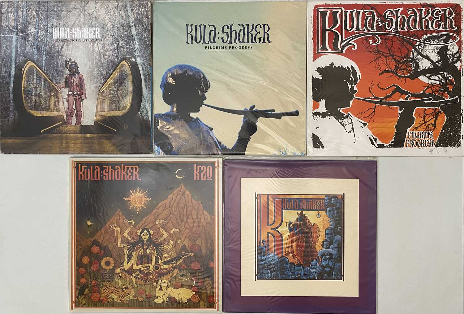 Lot 261 - KULA SHAKER LP COLLECTION