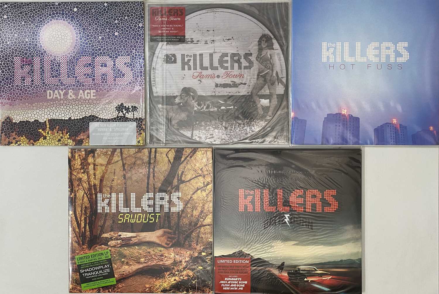 Lot 265 - THE KILLERS LP COLLECTION