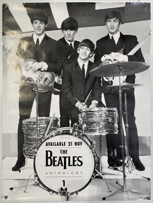 Lot 335 - THE BEATLES - MULTIPLE COPIES OF AN ANTHOLOGY POSTER.