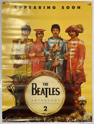 Lot 336 - THE BEATLES - MULTIPLE COPIES OF AN ANTHOLOGY POSTER.