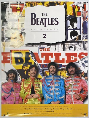 Lot 338 - THE BEATLES - MULTIPLE COPIES OF AN ANTHOLOGY POSTER.