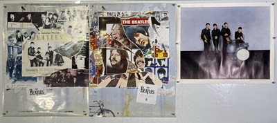 Lot 339 - THE BEATLES -PETE BEST SIGNED LIMITED EDITION POSTER / MULTIPLE COPIES OF ANTHOLOGY POSTERS. THE BEATLES - MULTIPLE COPIES OF AN ANTHOLOGY POSTER.