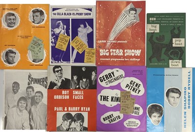 Lot 125 - 1960S CONCERT PROGRAMMES AND TICKETS.