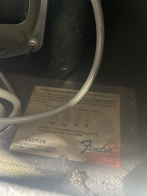 Lot 18 - 70S FENDER VIBRO CHAMP GUITAR AMPLIFIER.