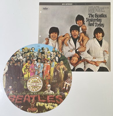 Lot 389 - THE BEATLES - PRINTER'S PROOF OF FIRST STATE STEREO BUTCHER COVER.