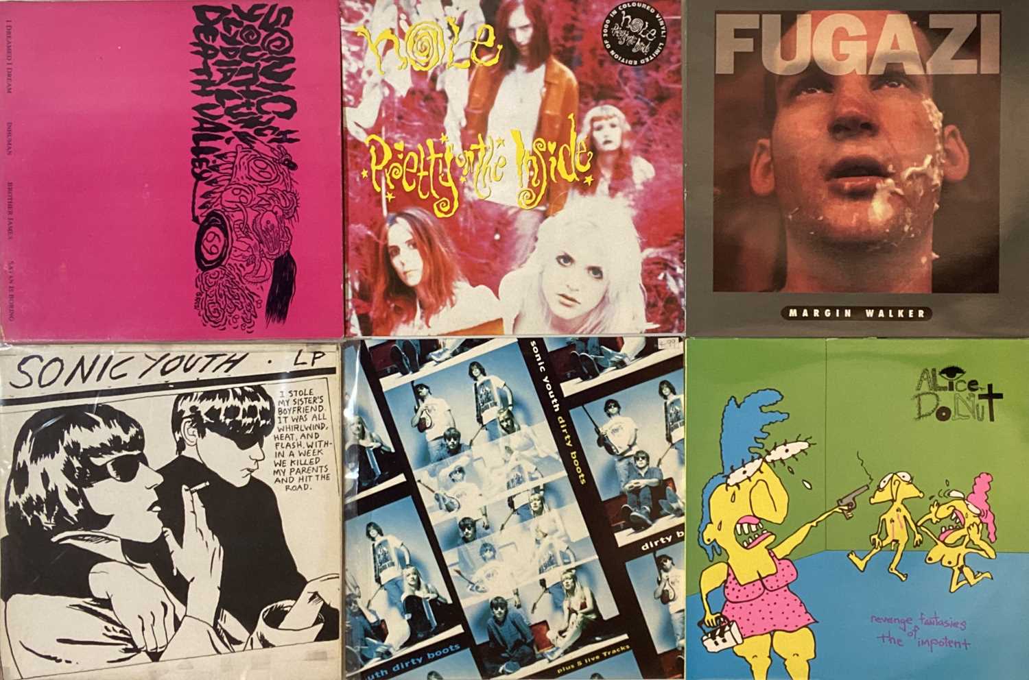 Lot 313 - Alt Rock/ Grunge LPs