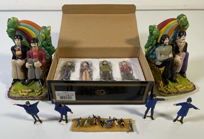 Lot 205 - THE BEATLES - LIMITED EDITION GARTLAN FIGURINES.