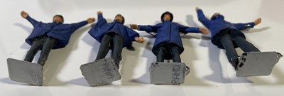 Lot 205 - THE BEATLES - LIMITED EDITION GARTLAN FIGURINES.