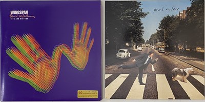 Lot 49 - PAUL MCCARTNEY - WINGSPAN/PAUL IS LIVE LPs