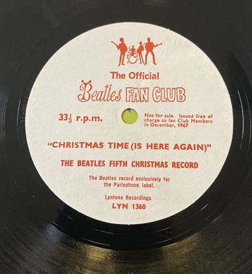 Lot 140 - BEATLES FAN CLUB MEMORABILIA.