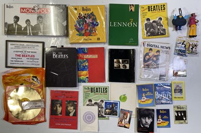 Lot 210 - THE BEATLES - COLLECTABLES INC SONGBOOKS / TICKETS AND MORE.