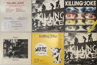 Lot 277 - KILLING JOKE LP COLLECTION