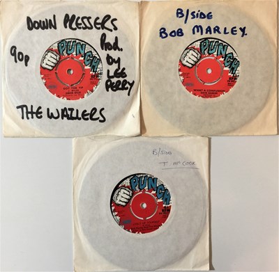 Lot 224 - BOB MARLEY AND RELATED UK 7'' PUNCH RARITIES