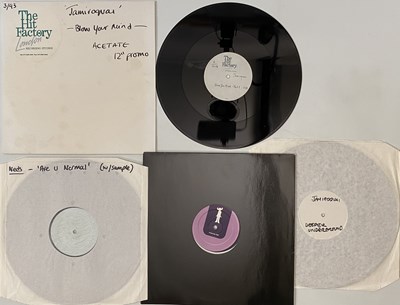 Lot 120 - JAMIROQUAI/ NED'S ATOMIC DUSTBIN - 12"/ LP ACETATE/ TEST PRESSINGS PACK