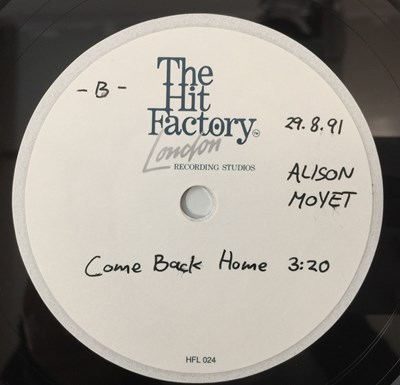 Lot 123 - ROCK & POP - 7"/ 12"/ LP TEST PRESSINGS/ ACETATES PACK