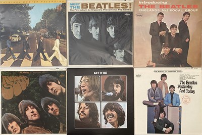 Lot 55 - THE BEATLES - OVERSEAS PRESSING LPs