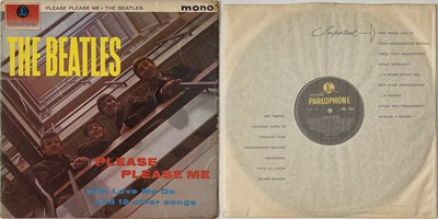 Lot 69 - THE BEATLES - PLEASE PLEASE ME LP (UK MONO THIRD '33 1/3' PRESSING - PMC 1202)