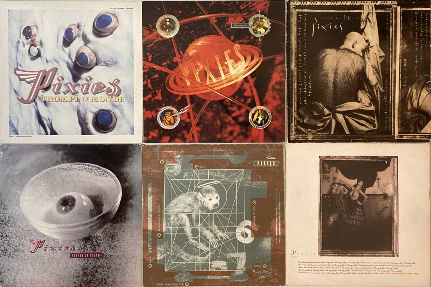 Lot 318 - Pixies - LPs & 12"