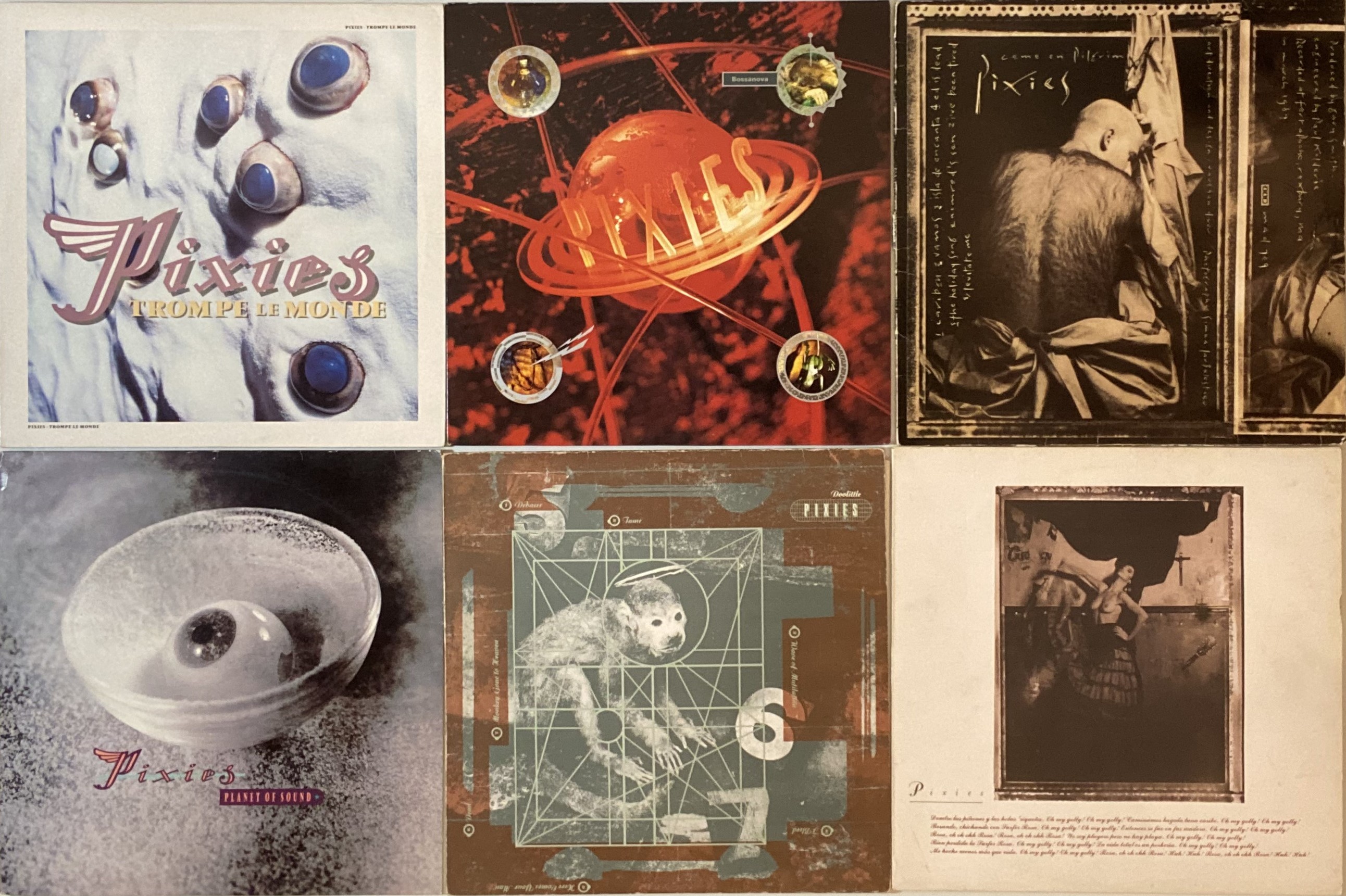 Lot 318 - Pixies - LPs & 12