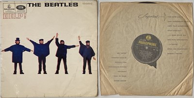 Lot 71 - THE BEATLES - HELP LP (RARE SLEEVE MISPRINT - UK MONO - PMC 1255)