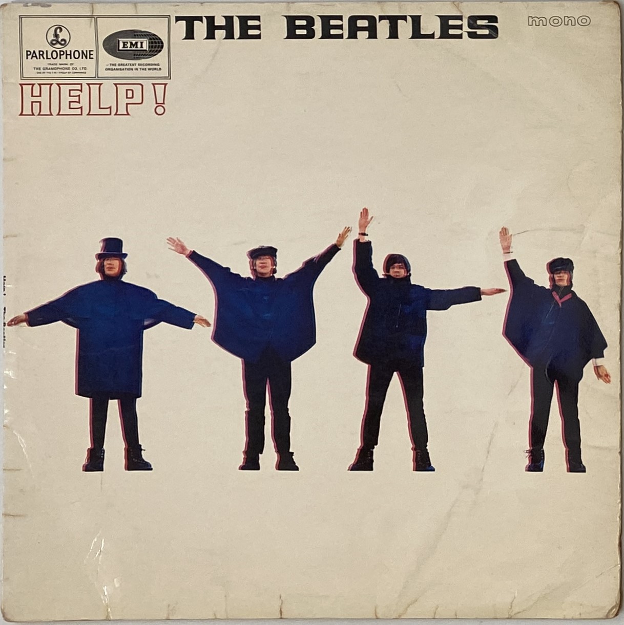 THE BEATLES HELP PMC 1255 UK MONO オリジナル盤 The Beatles – Help! – Vinyl (LP, Album, Mono), 1965 [r735564