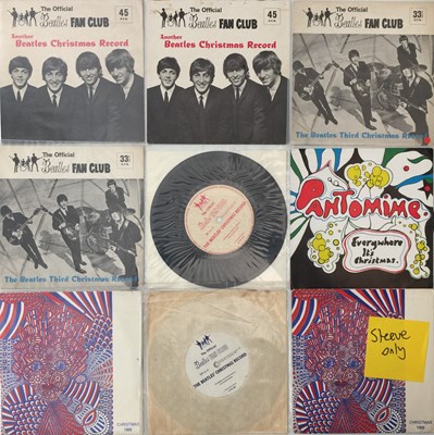 Lot 59 - THE BEATLES - CHRISTMAS 7" FLEXI COLLECTION