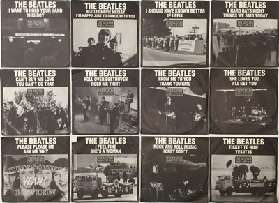 Lot 62 - THE BEATLES - AUSTRLIAN 20TH ANNIVERSARY 1962-1982 BOX SET (34 x 7" - PARLOPHONE AB34)