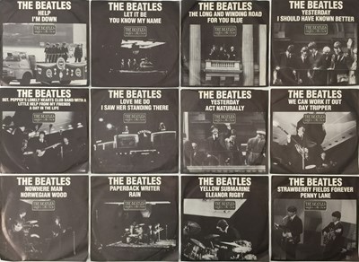 Lot 62 - THE BEATLES - AUSTRLIAN 20TH ANNIVERSARY 1962-1982 BOX SET (34 x 7" - PARLOPHONE AB34)