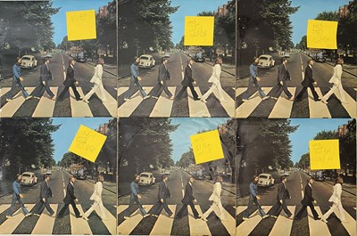 Lot 85 - THE BEATLES - ABBEY ROAD LP VARIANTS PACK (INC MULTIPLE MISALIGNED APPLE SLEEVES)