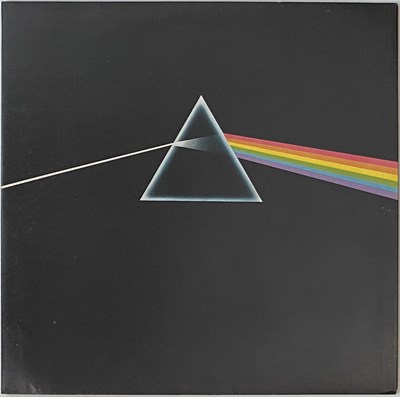 Lot 254 - PINK FLOYD - THE DARK SIDE OF THE MOON LP (UK COMPLETE SOLID TRIANGLE - SHVL 804)